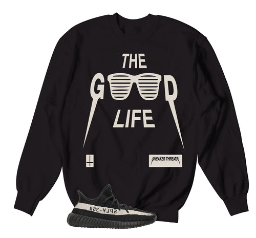 Sweaters match Yeezy 350 core white oreo | Matching Sweatshirts
