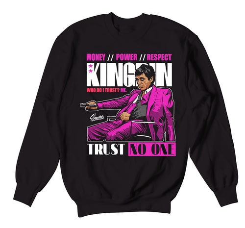 Retro 14 Shocking Pink Trust issues Sweater