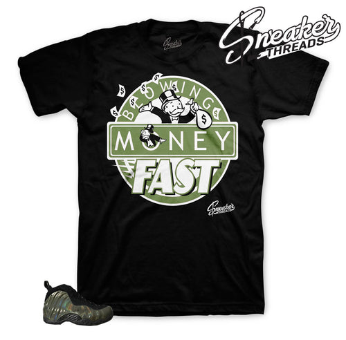 Fresh pair Shirts Match Foams | Legion green foamposite.