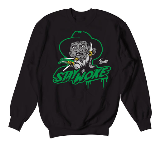 Retro 3 Pine Green Stay Woke Sweater